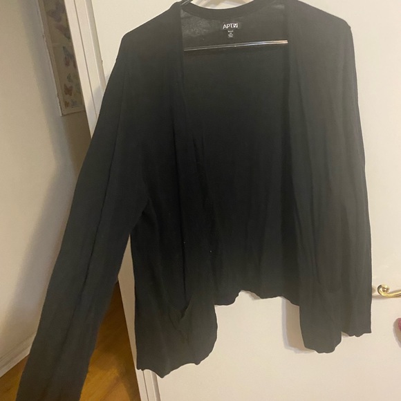 2X Apt 9 black cardigan with pockets - Picture 7 of 8